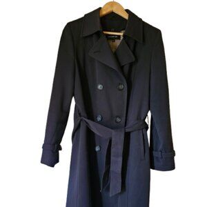 Jones New York Black Trench Coat SZ: 12